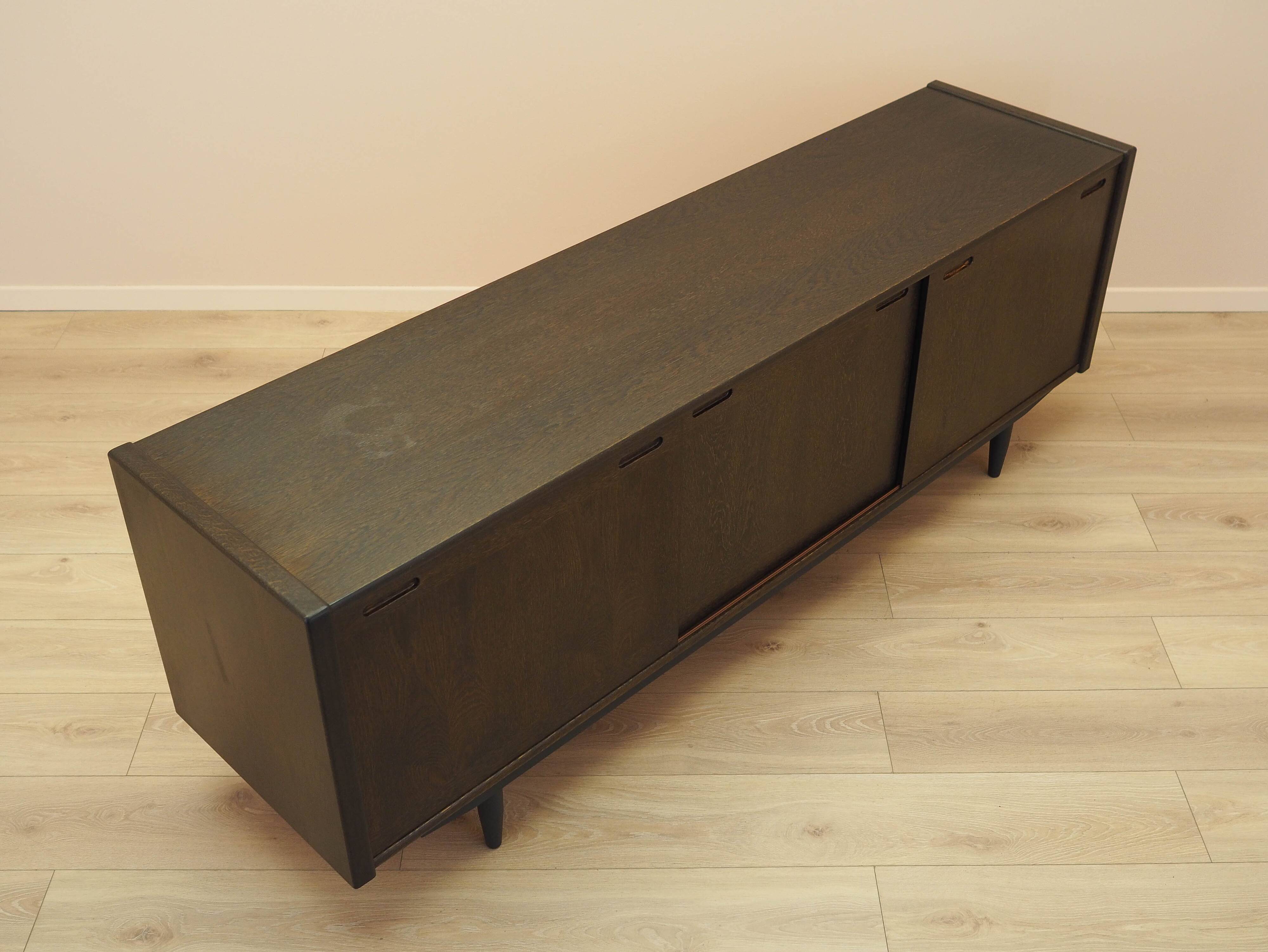 Oak sideboard, Danish design, 1970s, manufactured by Skovby Møbelfabrik
