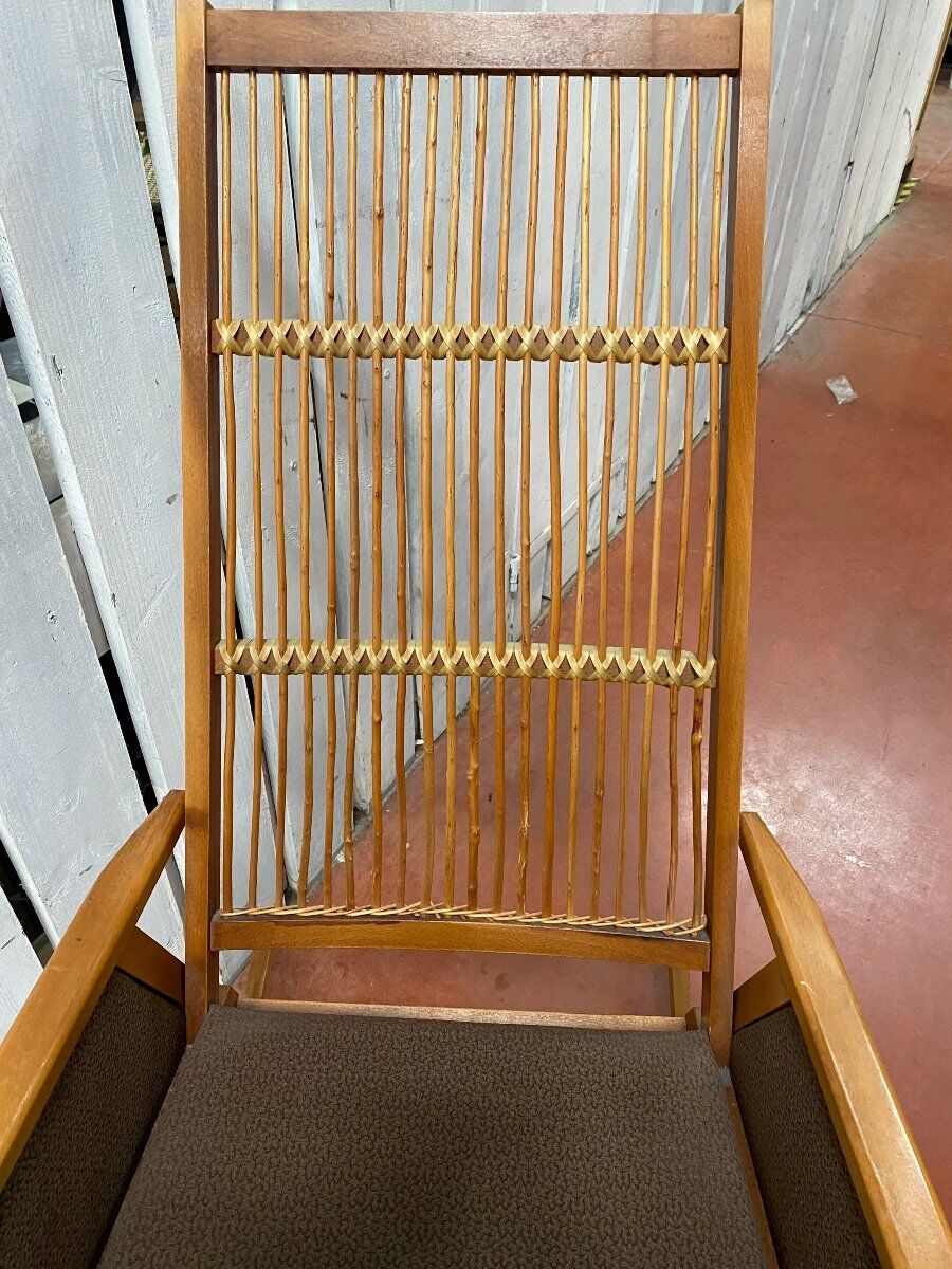 Rocking chair by Deutschen Werkstätten Hellerau, circa 60