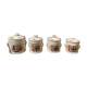 4 pots foie gras Sarreguemines Obernai