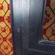 Vintage painted wooden bookshelf