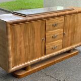 Enfilade buffet art déco louise pied central 1940 200cm