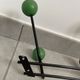 Metal coat rack with 6 wooden balls, 1950s-1960s