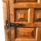 Ancient walnut cabinet