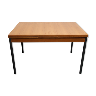 Dining Table in teak and metal