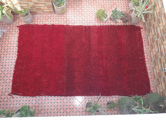 Berber carpet 385 x 221 cm