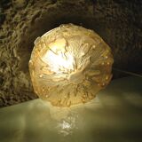 Round ceiling light vintage glass