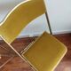 Lot de 2 chaises pliantes en velours