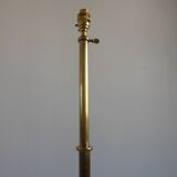 Empire-style brass lamppost