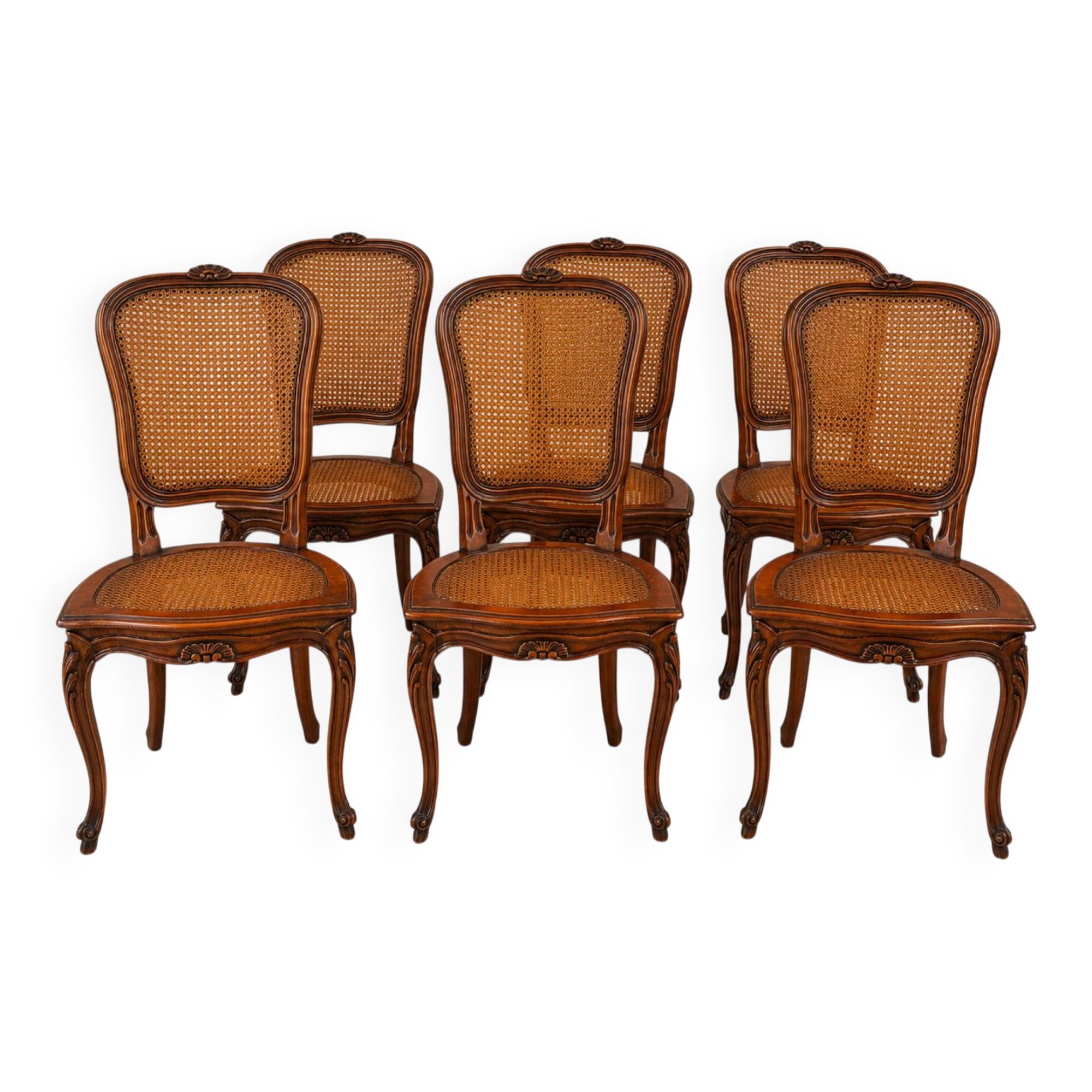 Lot of 6 antique chairs