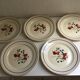 Lot 5 assiettes à dessert Luneville