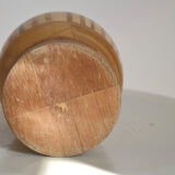 Set of two Scandinavian wooden pot covers