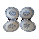 Anciennes assiettes creuses Digoin Sarreguemines modèle Cordoue
