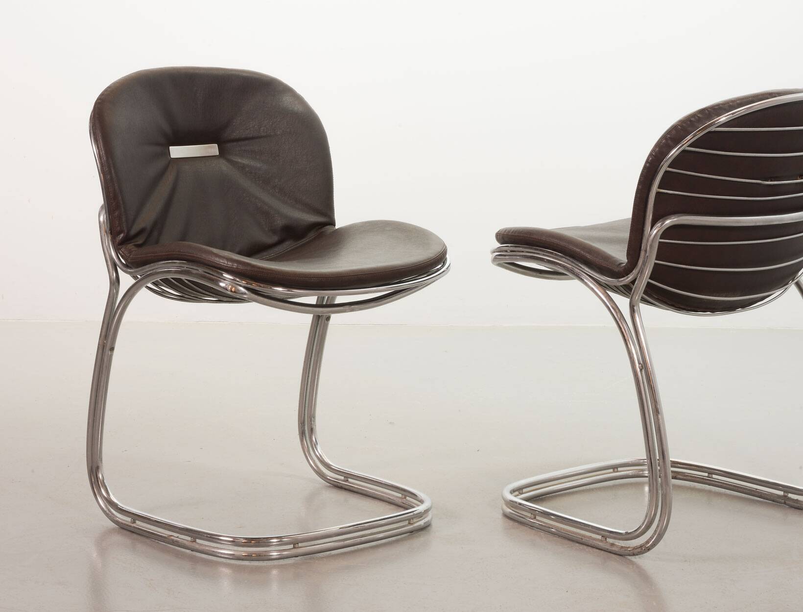 Gastone Rinaldi Italian Design 'Sabrina' Dining Chairs for Rima Italy 1970s