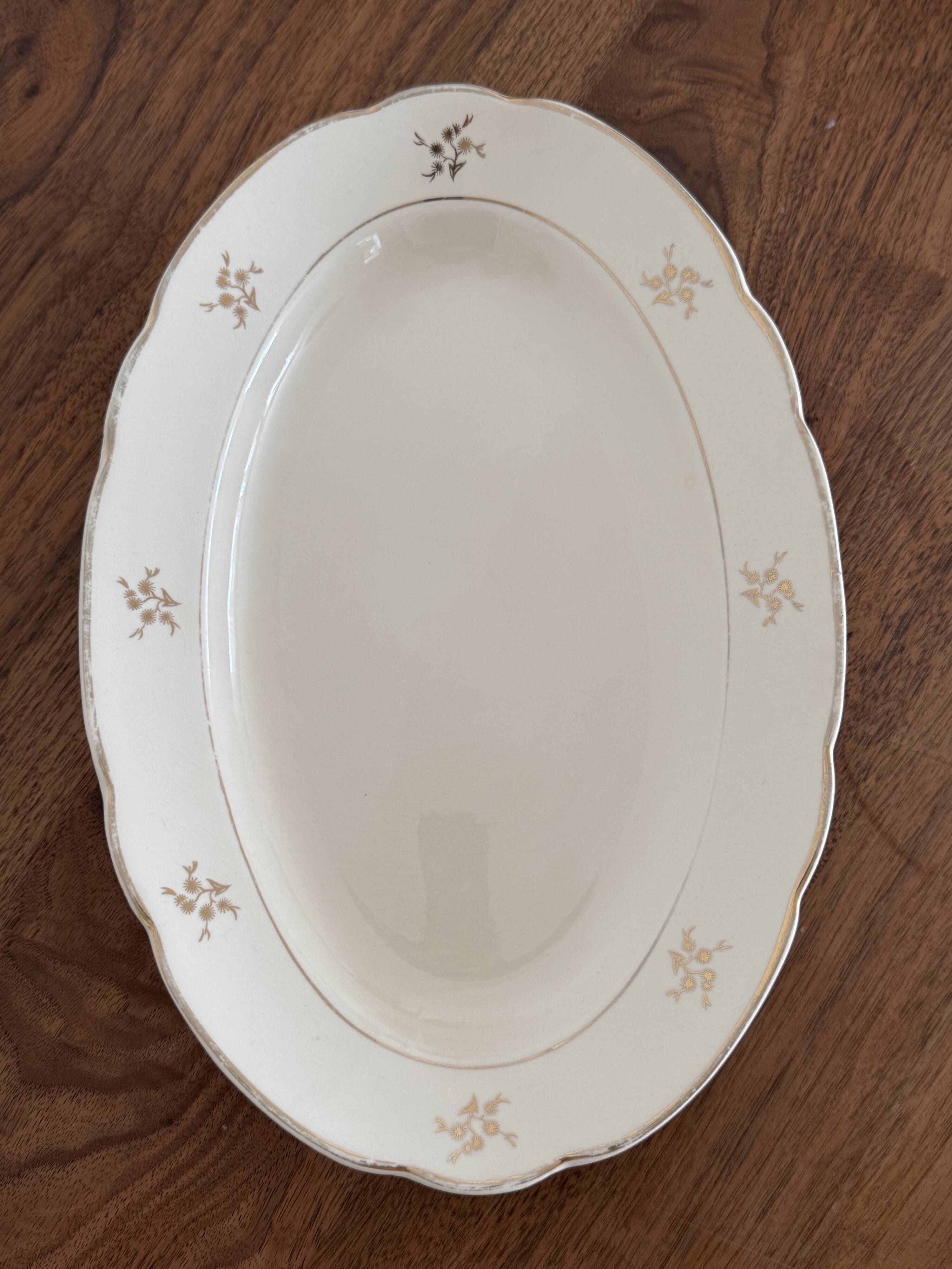 Antique serving dish Villeroy & Boch Mettlach