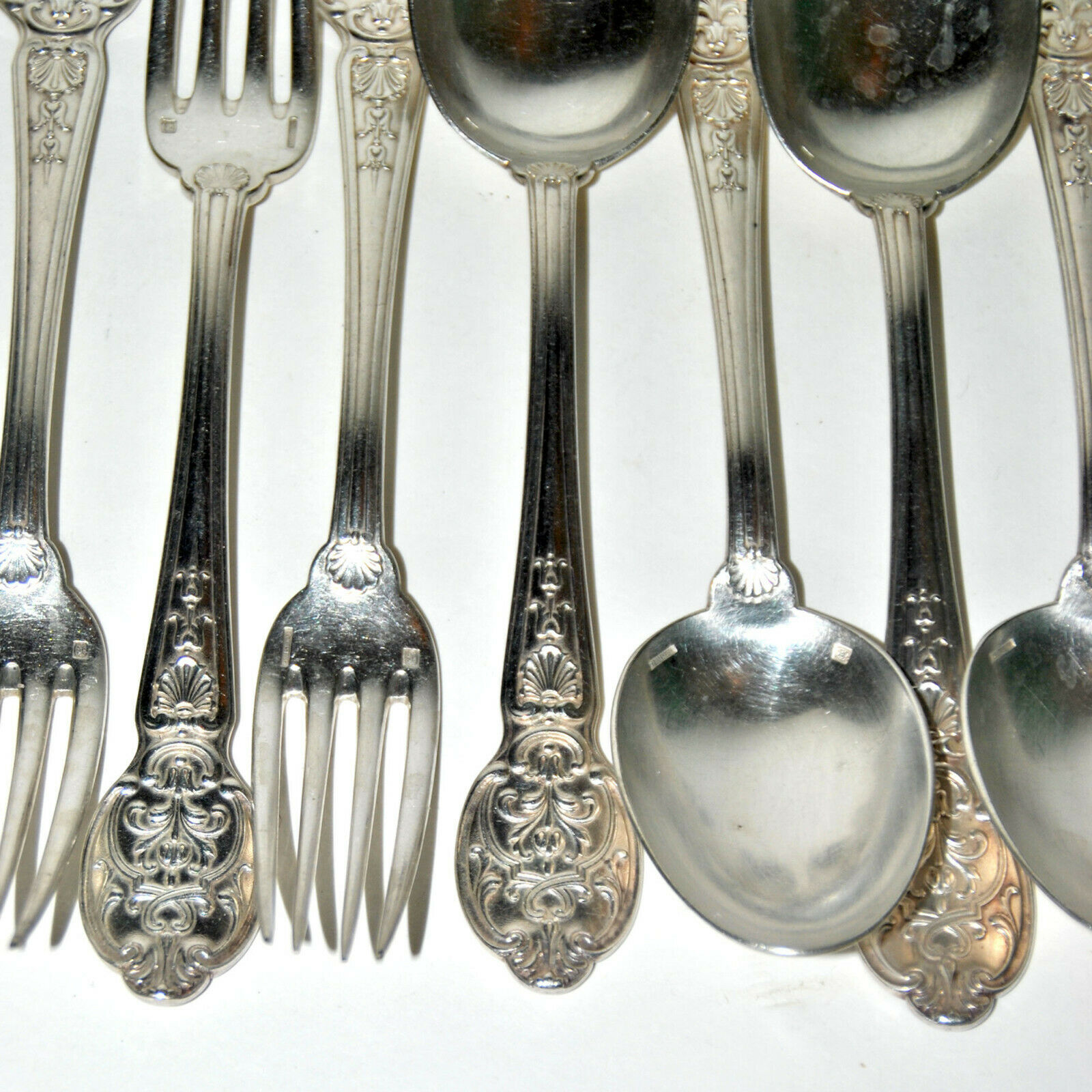 Table cutlery 19th regency style by Christofle