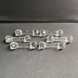 6 porte-couteaux baccarat