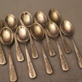 Set of 10 small spoons marked Grand National Railway