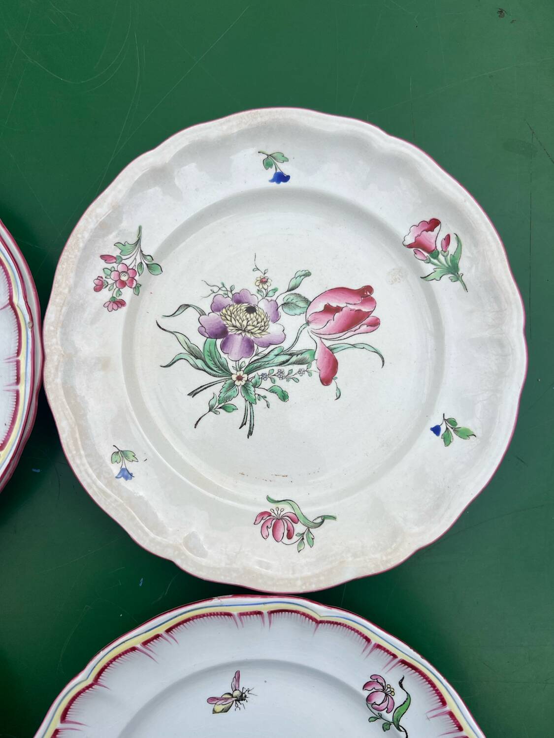 Lunville - 6 assiettes à dessert