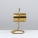 Lampe moderniste art deco en laiton