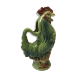 Pitcher model ceramic rooster St Clement small model polychrome slurry