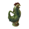Pitcher model ceramic rooster St Clement small model polychrome slurry
