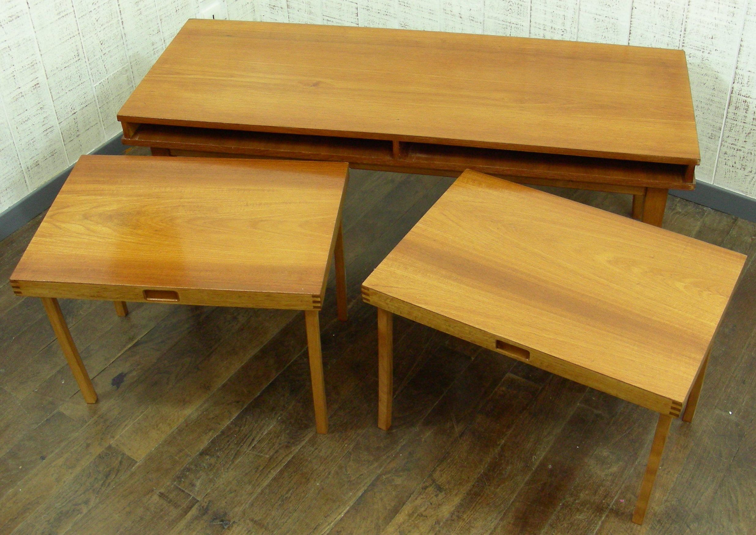 table low convertible pull-out vintage 1960