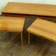 table low convertible pull-out vintage 1960