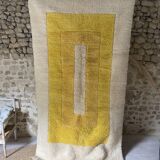 Boujaad rug woven in natural wool, colorful, handmade, size 150cm×250cm