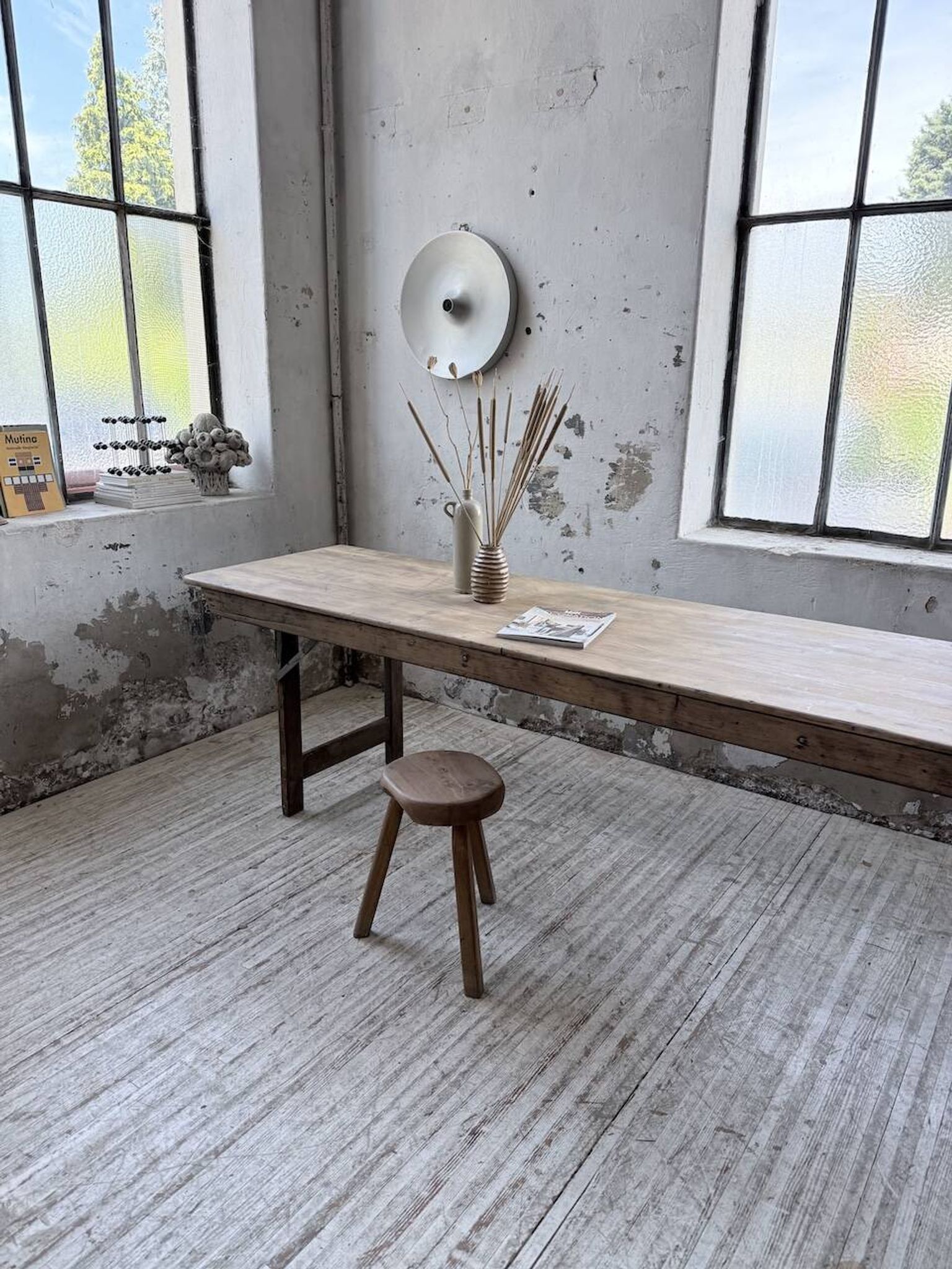 1950 XL folding farmhouse table in pine