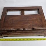 Solid wood reading desk, adjustable