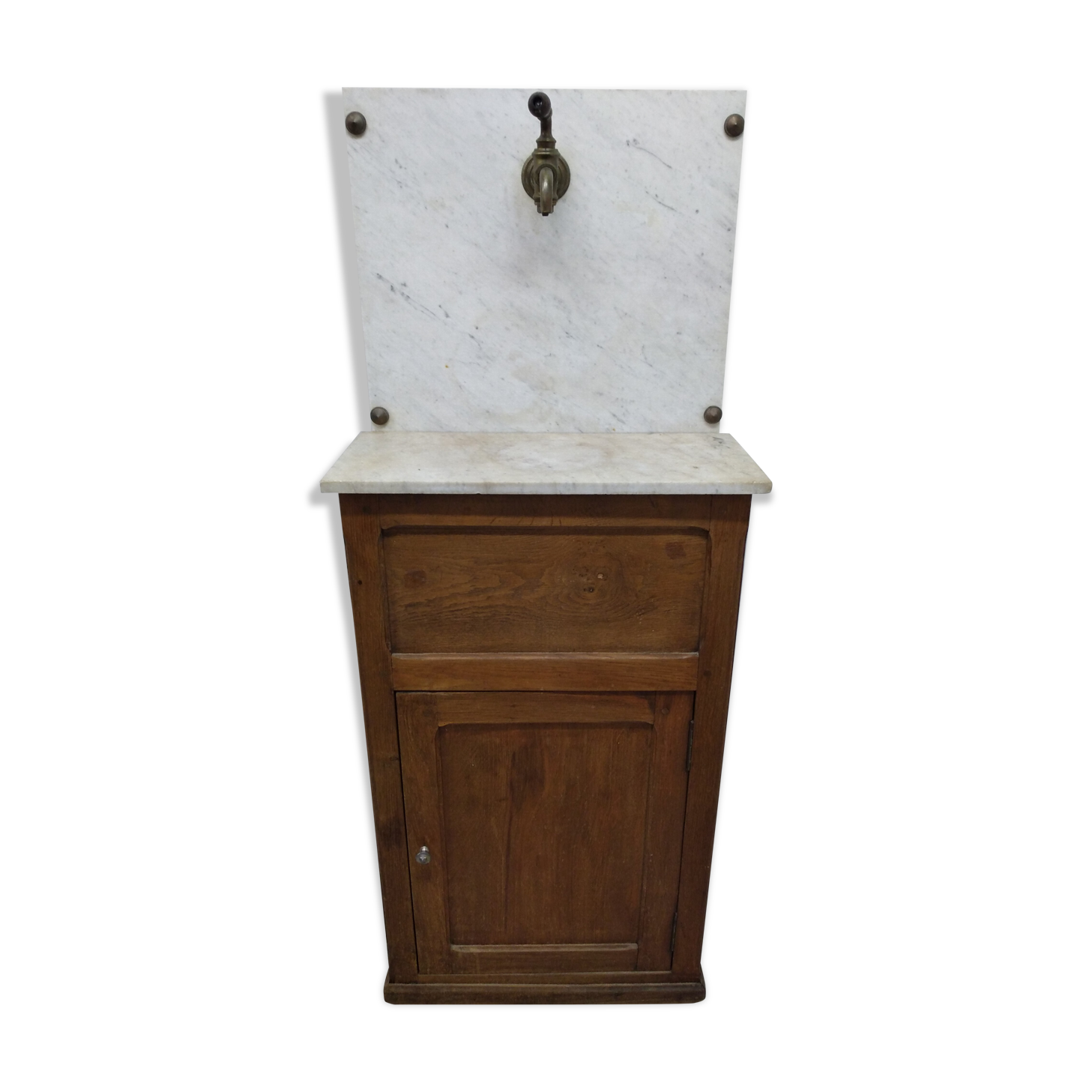 Bathroom furniture with marble