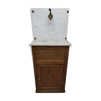 Bathroom furniture with marble