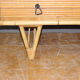 Bamboo design chest of drawers circa 1950