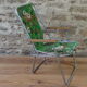 Chaise de camping vintage