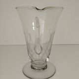 Elegant jug - carafe from the Manufacture Royale in Bayel crystals - 1950 - Midcentury - Vintage