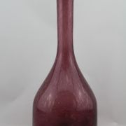 Bouteille ou soliflore en verre bullé de Biot