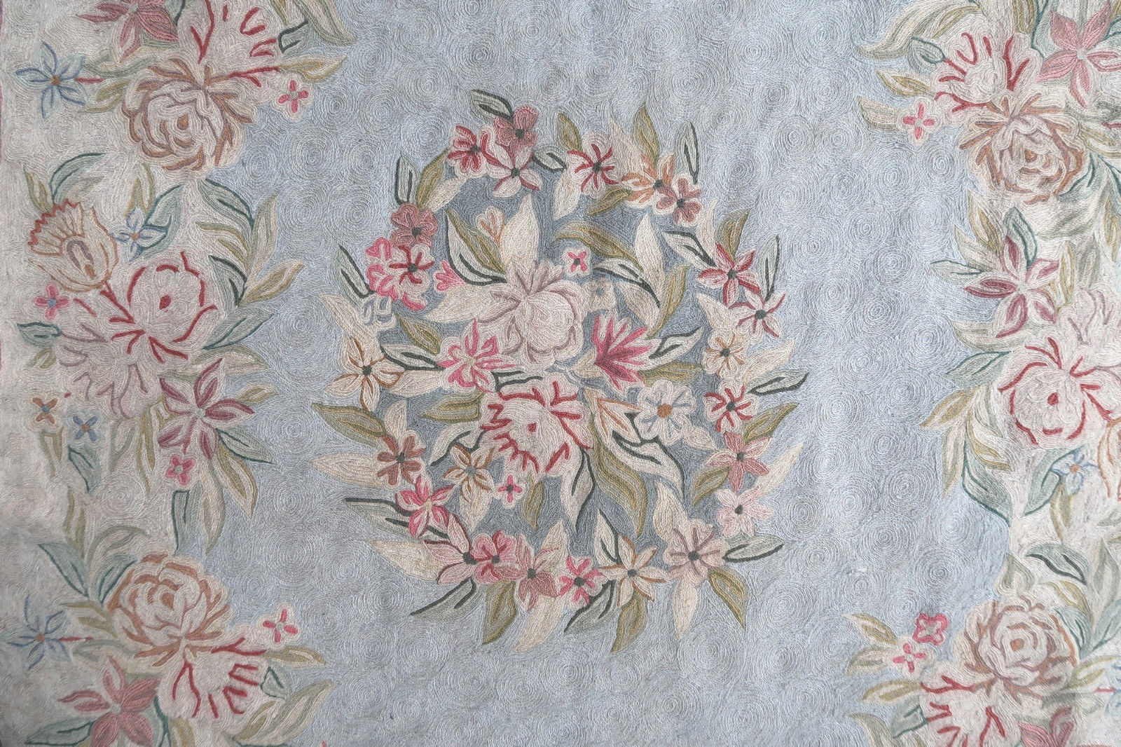 Indian rug Kashmir 1950