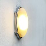 Postmodern Italian wall lamp for indoor and outdoor use, Geco 1 by Luciano Pagani and Angelo Perversi for Arteluce, 1990s.