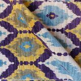 Knotted design rug wool 236 x 188 cm