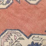 4x7 Brunt Red Oriental Handmade Vintage Rug, 142x224Cm SK 6770