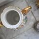Coffee and sugar maker in Portuguese porcelain Alcobaca