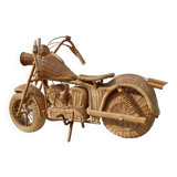 Harley Davidson Wicker Motorcycle by Tom Dixon