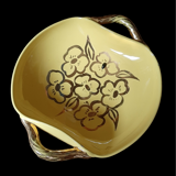 Compotier empty pocket painted porcelain
