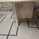 Vintage travertine table 1980"