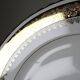 Set of 6 vintage flat plates ADP L Royal Limoges, gilded porcelain - 1