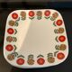 Set of 6 vintage porcelain plates France