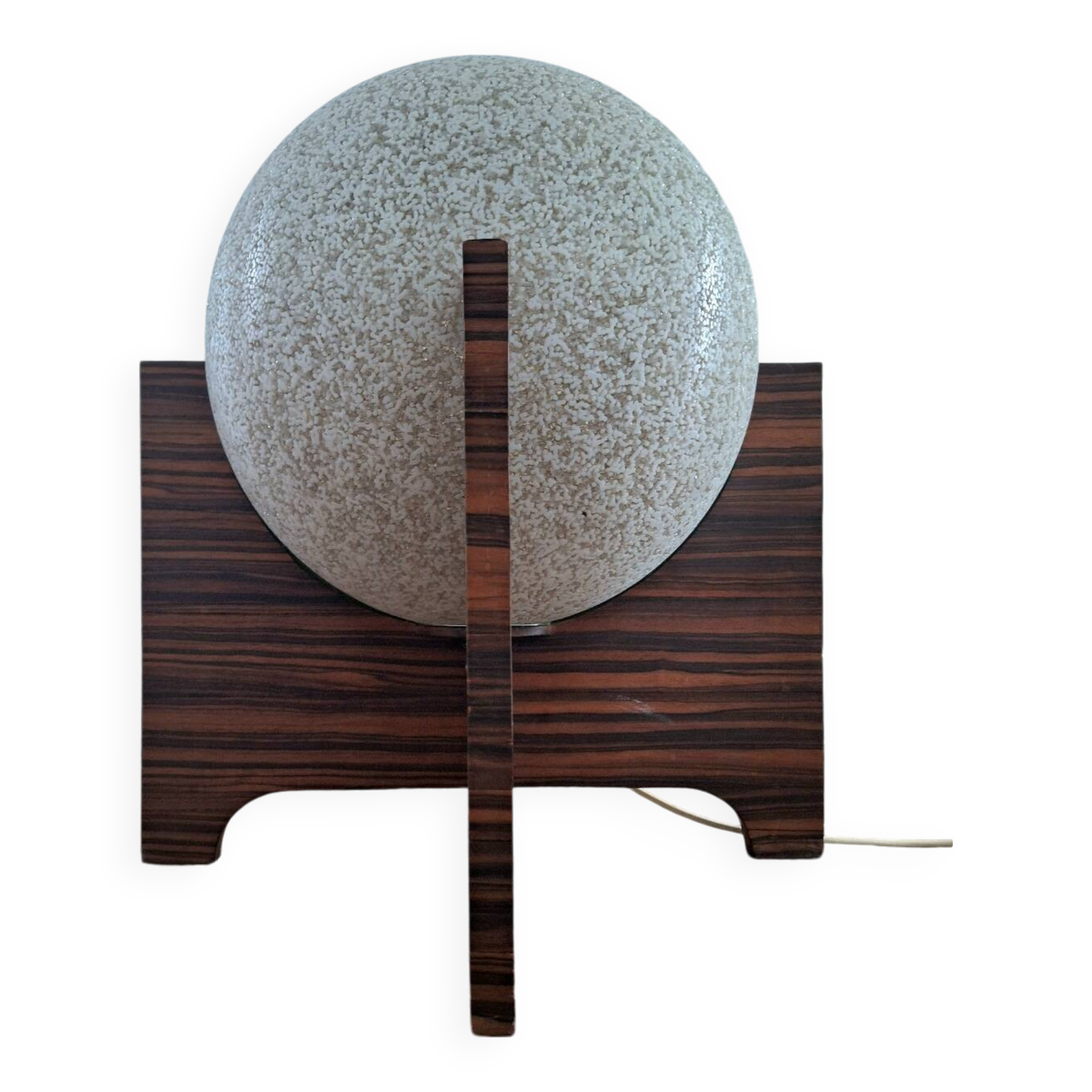 Large vintage table lamp, old light fixture