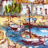 Bernard Dufour Mediterranean painting