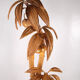 Lampadaire « palmier-cocotier » en rotin