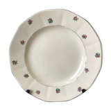 Round dish Digoin Sarreguemines years 40-50